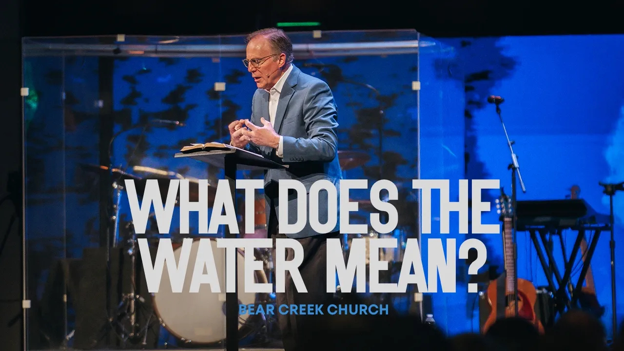 What Does The Water Mean?